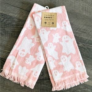 NEW! Halloween GHOST 🩷👻 2pk Kitchen Towels